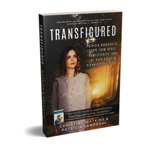 Transfigured book Patricia Sandoval